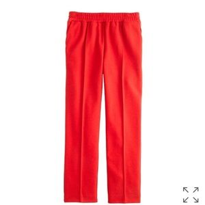 J.Crew • Tailored Wool Pant in Electric Red